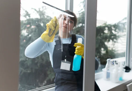Nettoyage de vitres intérieures et extérieures à Condac